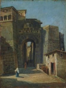 Scorcio Di Paese by Lorenzo Gelati