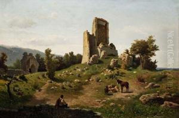 Campagna Con Rovine - view 1