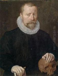 Bildnis Eines Bartigen Mannes by Gortzius Geldorp