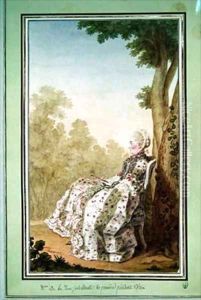 Marie Madeleine dAligre Madame de la Tour intendante dAix by Louis Carrogis Carmontelle