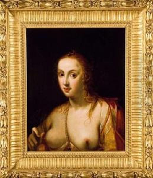 Jeune Femme Au Collier De Perles - view 1