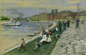 Sommertag Am Donaukanal Sommertag Am Donaukanal