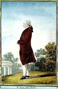 Monsieur Naigeon by Louis Carrogis Carmontelle