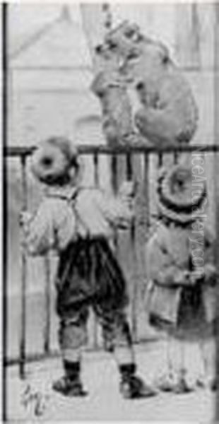 Les Enfants Et L'ours - view 1