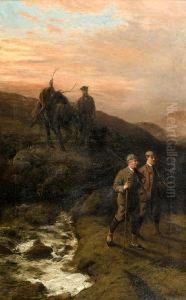 Stag Hunting; Going To The Hunt by George Earl