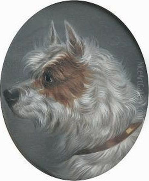 Heads Of Two Terriers - view 1