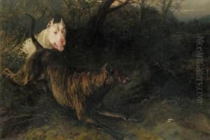 On The Scent; And In Full Pursuit, With A Bear Beyond