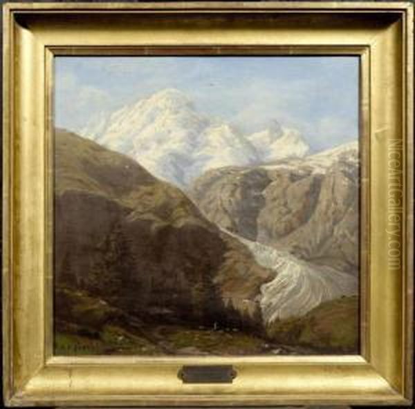 View Of A Glacier - view 1
