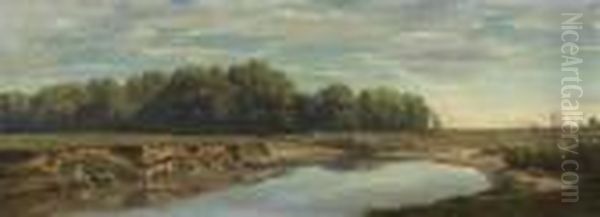 Landschaft Mit Kuhen. - view 1