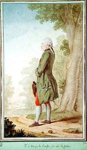 Charles Marc Jean 1736-85 Marquis de Boufflers and Frand Bailli de Beauvais 1764 - view 1