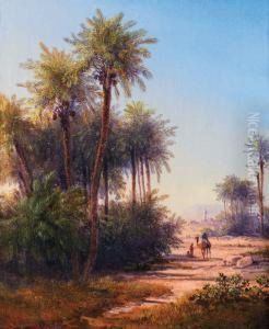Paysage Oriental by Friedrich Otto Georgi