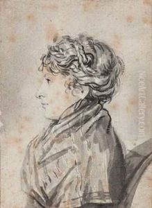 Portrait De Madame Bazin De Profil Avec Un Chale Portrait De Madame Bazin De Profil Avec Un Chale