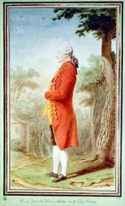 Le Chevalier Dominique Beauvoir de Vilhac gentleman to the Duke of Orleans by Louis Carrogis Carmontelle