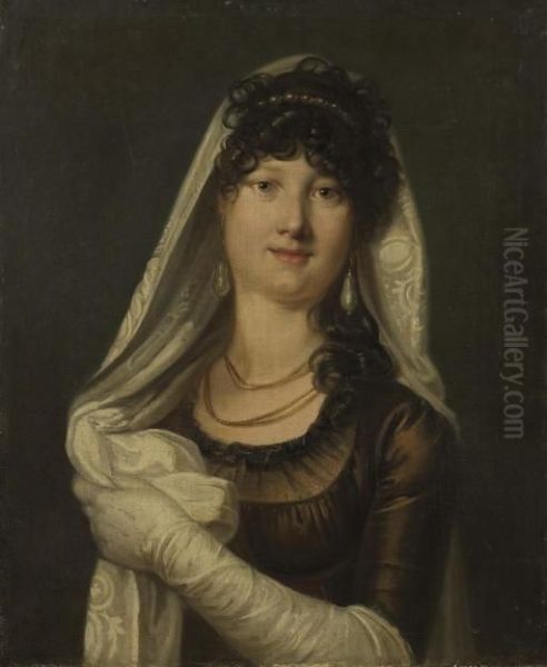 Portrait De Madame Mahiet De La Cheneray - view 1