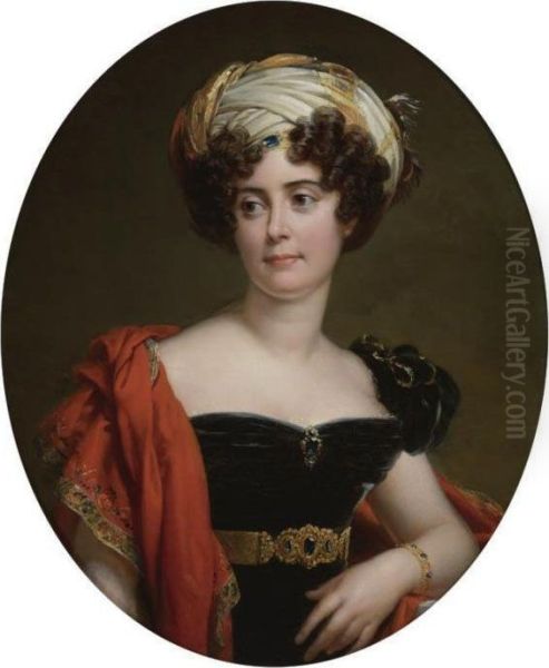 Portrait Of Blanche-josephine Le Bascle D'argenteuil, Duchesse De Maille (1787-1851) - view 1
