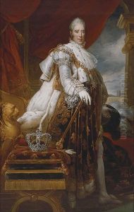 Carlos X De Francia by Baron Francois Gerard