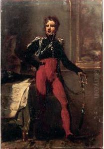 Huile Sur Papier Colle Sur Bois. by Baron Francois Gerard