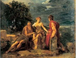 Les Trois Ages De La Vie by Baron Francois Gerard
