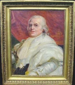 Portrait Sketch Of Louis Xviii