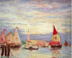 Vue De Venise by Henry Gerard