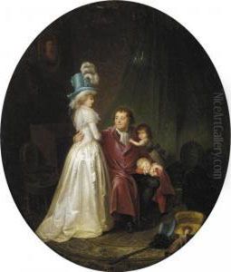 A Family Portrait by Marguerite Gerard