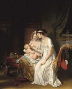 La Nourrice (the Wet Nurse) by Marguerite Gerard
