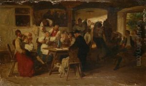 Tavern Scene by Theodore Gerard