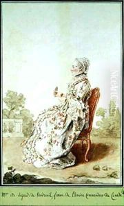 Marquise de Vaudreuil by Louis Carrogis Carmontelle