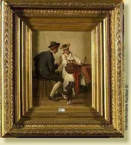 Scene Galante by Theodore Gerard