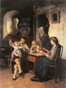 Huiselijk Geluk (1872) by Theodore Gerard