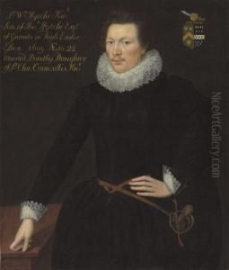 Portrait Of Sir William Fytche, Half-length by Marcus Ii Gerards