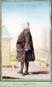 Monsieur le Doyen du Chapitre de Saint-Cloud by Louis Carrogis Carmontelle