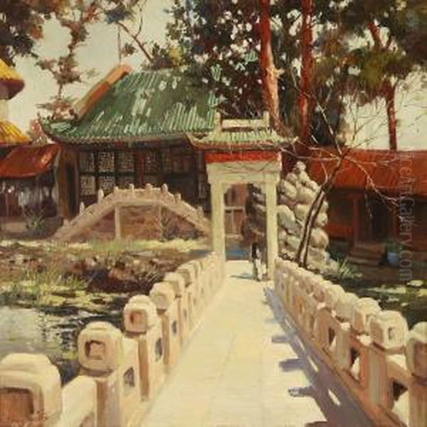 At A Bridge To A Chinese House - view 1
