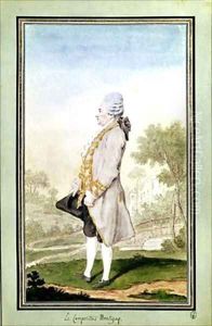 Pierre Alexandre Monsigny 1729-1817 by Louis Carrogis Carmontelle