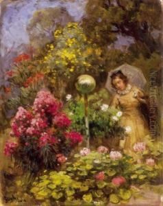In The Garden by Imre Gergely