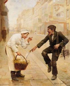 The Unexpected Surprise by Paul Charles Chocarne-Moreau