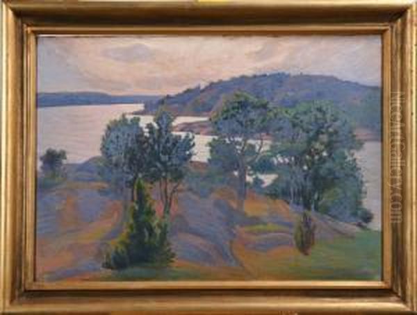 Skargardsmotiv, Signerad - view 1