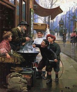Look before you Leap by Paul Charles Chocarne-Moreau