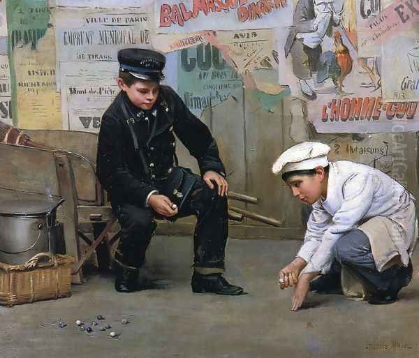 A Game of Marbles - view 1