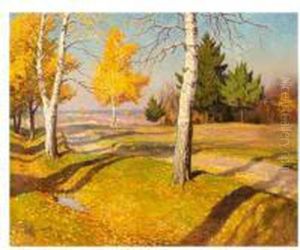 Indian Summer by Mikhail Markianovich Germanshev