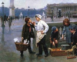 Have a Light by Paul Charles Chocarne-Moreau