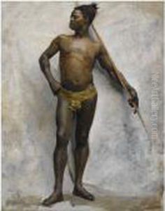 Guerrier Africain by Jean-Leon Gerome
