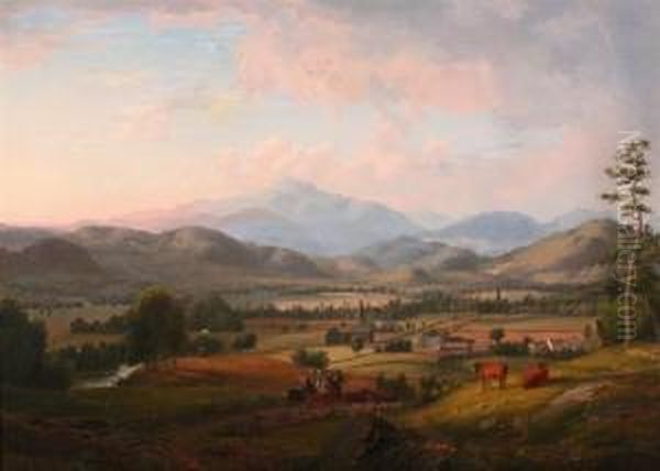 Mt. Washington From Conway Valley, New Hampshire - view 1