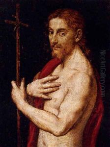 Saint John The Baptist by Giovanni Francesco Caroto