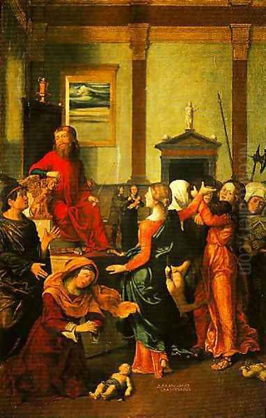 The Massacre of the Innocents by Giovanni Francesco Caroto