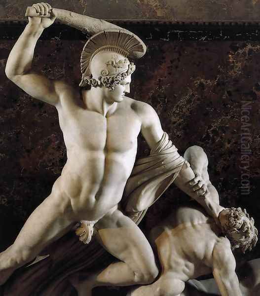 Theseus and the Centaur (detail) - view 1