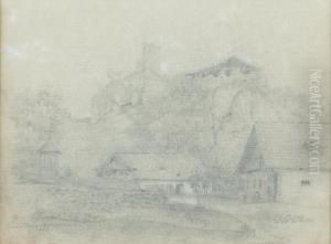 Zamek W Ojcowie by Wojciech Gerson