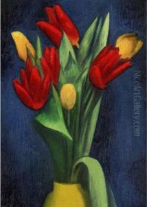 Flowers by Mark Gertler