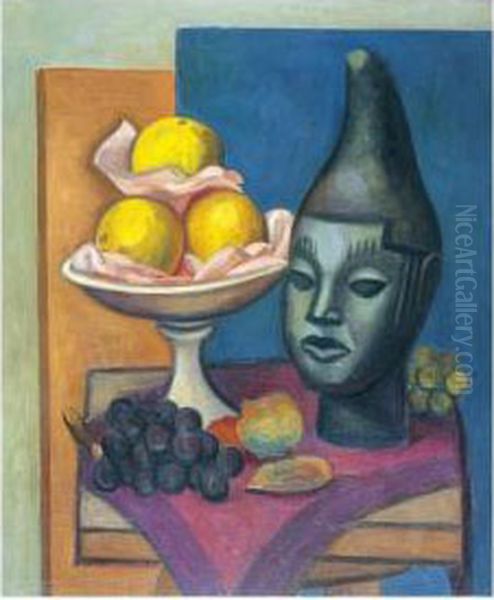 Still Life With Benin Head - view 1
