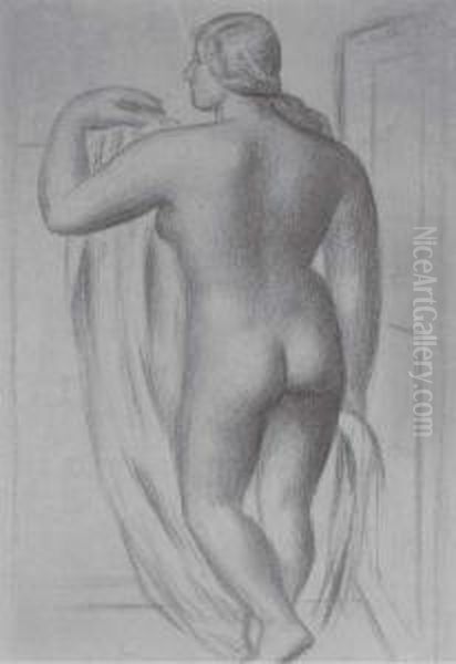 Standing Female Nude - view 1